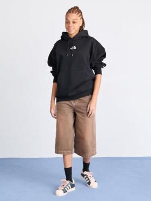 The North Face Essential Oversize Hoodie Trui Dames TNF Black L The North Face Essential Oversize Hoodie Trui Dames TNF Black L