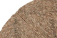 Tapijt DKD Home Decor 150 x 0,5 x 150 cm Natuurlijk Polyester Zeegras - thumbnail