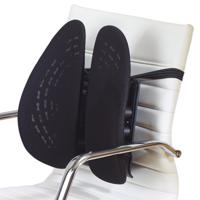 Kensington SmartFit rugsteun, zwart - thumbnail