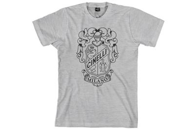 Cinelli Crest T-shirt - Grijs Cinelli Crest T-shirt - Grijs