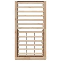 Bedframe met opslag Massief grenenhout 210 x 118 x 30 cm - thumbnail