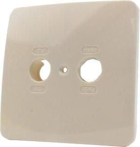 Enzo Hirschmann AD 350 Afdekplaat 2-gaats EDU/GEDU/FS 2300410