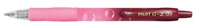Gelschrijver pilot g-2 bubble roze m blauwschr