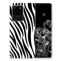 Samsung Galaxy S20 Ultra | TPU Hoesje | Zebra - thumbnail