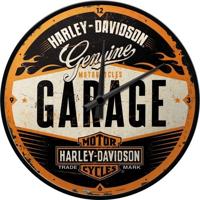 Harley Davidson Garage wandklok - thumbnail