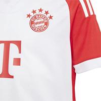 F.C. Bayern München Thuis Shirt Junior 2023/2024 - Maat 140 - Kleur: Wit | Soccerfanshop - thumbnail