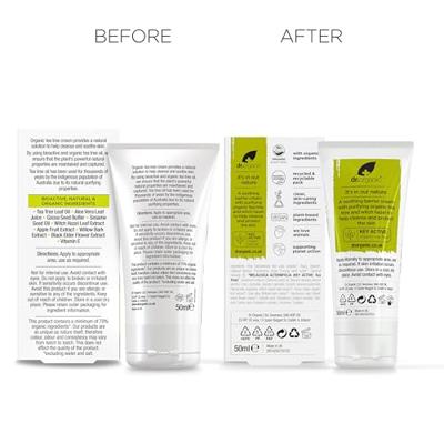 Dr Organic Teatree Crème