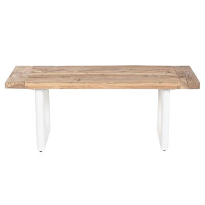 Hoofdtafel Home ESPRIT Wit 120 x 60 x 45 cm 121 x 60,5 x 45 cm