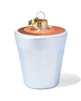 HEMA Kerstbal picardieglas (multi) - thumbnail