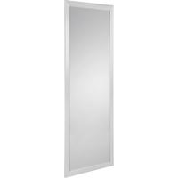 Raamspiegel Trion Tiel Rechthoek Wit Metaal - Stijlvolle Spiegel 50x150 - thumbnail