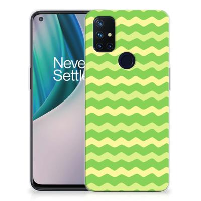OnePlus Nord N10 5G | TPU bumper | Waves Green