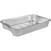 Bak | Aluminium | 1896ml | Ready2Cook | 293x193x45mm | zilver | 400 stuks - thumbnail