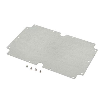 Hammond Electronics 1554XPL Montageplaat Staal Staal (l x b x h) 300 x 200 x 1 mm 1 stuk(s)