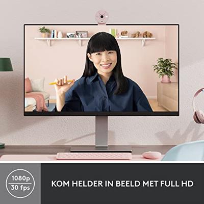 Webcam Logitech Brio 300 Roze - thumbnail
