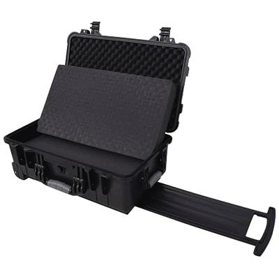VidaXL Hardcase transportkoffer met wielen en schuimen binnenkant