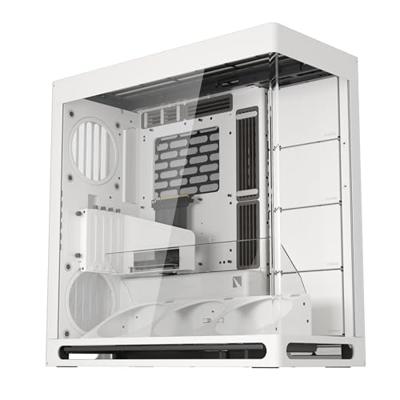 HAVN HAVN HS 420 VGPU PC-Gehäuse, Midi-Tower, E-ATX, Tempered Glass, PCIe 5.0 Riser Midi-tower Gaming-behuizing, Behuizing, PC-behuizing Wit HAVN HAVN HS 420 VGPU PC-Gehäuse, Midi-Tower, E-ATX, Tempered Glass, PCIe 5.0 Riser Midi-tower Gaming-behuizing, Behuizing, PC-behuizing Wit