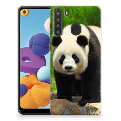Samsung Galaxy A21 | TPU Hoesje | Panda