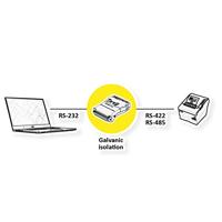 ROLINE Converter RS232-RS485, met galvanische scheiding - thumbnail