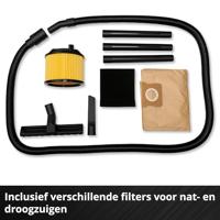Einhell TC-VC 1820 2342480 Nat- en droogzuiger 20 l - thumbnail