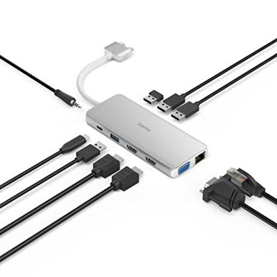 Hama 00200133 USB-C dockingstation Geschikt voor merk (dockingstation): Apple MacBook Incl. laadfunctie, USB-C Power Delivery