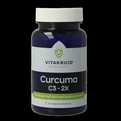 Vitakruid Curcuma C3-2X (95% curcuminoïden) met Bioperine® 30