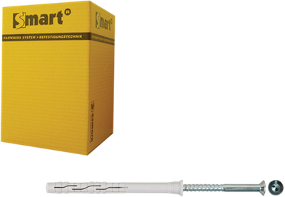 Pgb-Europe smart | raamplug +schroef vzk tx ø 8x100 nzn | 100 st - sm0rptn010801003 Pgb-Europe smart | raamplug +schroef vzk tx ø 8x100 nzn | 100 st - sm0rptn010801003