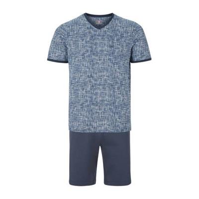 Jan Vanderstorm Plus Size shortama BIRGER blauw Jan Vanderstorm Plus Size shortama BIRGER blauw