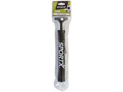 SportX balpomp met verloopstukje en metalen naald 30 cm