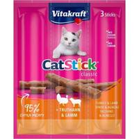 VITAKRAFT Cat Stick Turkey and lamb - Kattensnoepje - 18 g - thumbnail