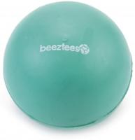 Rubber hondenspeeltje bal massief mint 9 cm - thumbnail