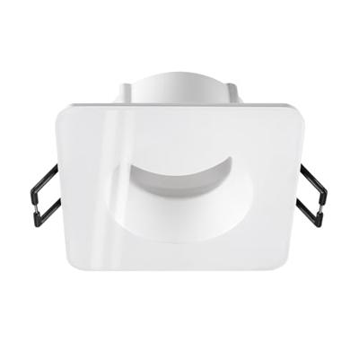 SLV InbouwringNew Tria 68 IP65 vierkant wit - zonder fitting - 1007339