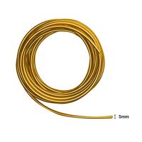 Vaessen Creative • aluminiumdraad 5mmx10m gold - thumbnail