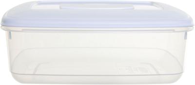 Whitefurze vershouddoos rechthoekig 3 liter, transparant met wit deksel Whitefurze vershouddoos rechthoekig 3 liter, transparant met wit deksel