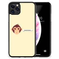Apple iPhone 11 Pro Max Bumper Hoesje Monkey - thumbnail