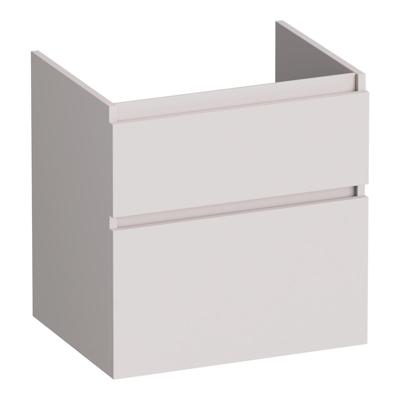 Brauer Delight - Onderkast - 60 cm - met 2 Softclose Lades Greeploos en 1 Sifon Uitsparing - Mat Zand