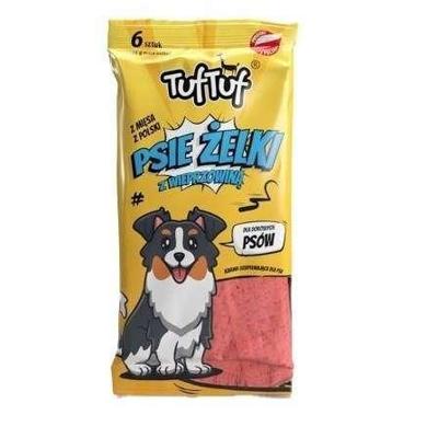 TUF TUF Dog gummies - pork stripes - traktatie voor hond - 6