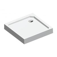 Douchebak Sealskin Fusion Vierkant 80x80 cm Met voorpaneel Wit - thumbnail
