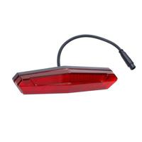 Fat Bike achterlicht + knipperlicht 6cm 6-pins stekker - thumbnail