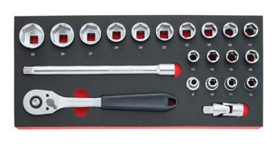 Facom start module foam doppen 1/4" 21-delig - MODM.SL151-21