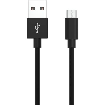 Ansmann 1700-0076 USB-kabel USB 2.0 USB-A stekker, USB-micro-B stekker 1.20 m Zwart Aluminium-stekker, TPE-mantel Ansmann 1700-0076 USB-kabel USB 2.0 USB-A stekker, USB-micro-B stekker 1.20 m Zwart Aluminium-stekker, TPE-mantel