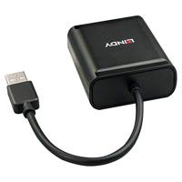 Lindy hub & concentrator USB 2.0 Zwart - thumbnail