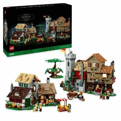 Bouwspel Lego 10332 Medieval Town Square 3304 Onderdelen - thumbnail