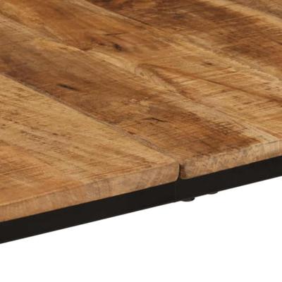 Eettafel 180x90x75 cm massief hout ruw mangohout