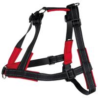 TRIXIE HONDENTUIG TRAININGSTUIG LEAD'N'WALK SOFT ZWART 65-105X2,5 CM - thumbnail