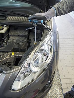 Hazet Werkplaats Inbusschroevendraaier Sleutelbreedte (metrisch): 7 mm Koplengte: 200 mm Afmeting, lengte: 234 mm