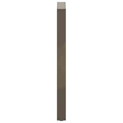 Bartafelpoten 2 st U-vormig 50x(100-101) cm staal naturel