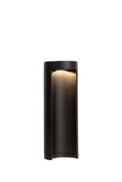 Lucide COMBO - Sokkellamp - Ø 9 cm - LED - 1x9W 3000K - IP54 - Zwart - thumbnail