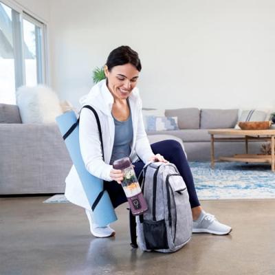 Ninja Blast draagbare blender - BC150EUPR - 530 ml kom - 2 uur batterijduur - draadloos - BPA-vrij - paars Ninja Blast draagbare blender - BC150EUPR - 530 ml kom - 2 uur batterijduur - draadloos - BPA-vrij - paars