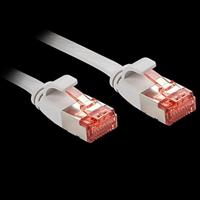 LINDY 47551 RJ45 Netwerkkabel, patchkabel CAT 6 U/FTP 1.00 m Grijs 1 stuk(s) - thumbnail
