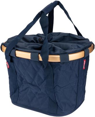RIXEN & KAUL shoppertas "bikebasket" shop.bag r&k bikebasket rhombus midnight gold